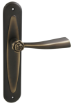 Dveřní kování MP LI - ROSE (OGS - Bronz česaný matný) - MP OGS (bronz česaný mat)