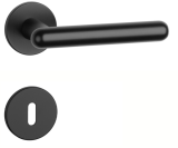 Dveřní kování MP Asteria - R 5S (BS - Černá matná) - MP BS (černá mat)