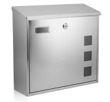 Poštovní schránka RICHTER BK.703.GZ.N (NEREZ) - RICHTER Nerez matný