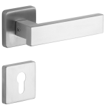 Dveřní kování ROSTEX CASTELO/H (NEREZ MAT) - ROSTEX Nerez mat