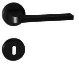 Dveřní kování SUPRA - R 3097 (BS - Černá matná) - MP BS (černá mat)