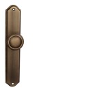 DVEŘNÍ KOULE NA ŠTÍTU MP NI - RAMA (OGS - Bronz česaný matný) - MP OGS (bronz česaný mat)