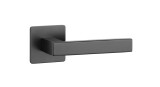 Dveřní kování MP SH - KVADRAT - HR 1760 3SM (BS - Černá matná) - MP BS (černá mat)