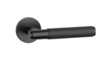 Dveřní kování MP SH - OVAL - R 1741 PRO 8 MM (BS - Černá matná) - MP BS (černá mat)