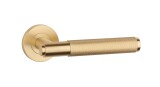 Dveřní kování MP SH - OVAL - R 1741 PRO 8 MM (OLS - Mosaz broušená) - MP OLS Mosaz broušená
