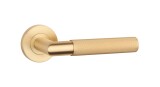 Dveřní kování MP SH - OVAL - R 1742 PRO 8 MM (OLS - Mosaz broušená) - MP OLS Mosaz broušená