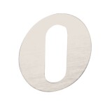 Dveřní rozeta MP VM - 1R (MG - Moon grey) - MP šedá