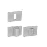 Dveřní rozeta MP TI - RT5  (OCS - Chrom broušený) - MP OCS (chrom broušený)