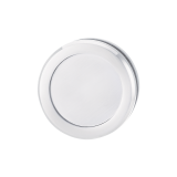 Mušle na posuvné dveře MP GK CIRCLE (Alu EV1) - MP Stříbrná