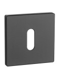 Dveřní rozeta MP AS - HR 5S (BS - Černá matná) - MP BS (černá mat)