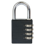 Hliníkový kódový visací zámek Richter RV.12002.40.CRN - RICHTER černá