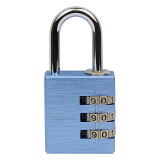 Hliníkový kódový visací zámek s eloxovaným povrchem RICHTER RV.12002.30.PMOD - Richter modrá
