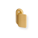 Madlo ACT lakované OV na rozetě, vyosené (ZLATÉ) - AC-T Zlatá