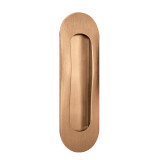 Mušle na posuvné dveře TWIN sada OVÁL (RC) - TWIN RC (red copper)