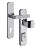 Bezpečnostní kování ROSTEX BK RX 1 ASTRA 3. tř. (Platina lesk) - Rostex Platina lesk