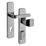 Bezpečnostní kování ROSTEX BK RX 1 ASTRA 3. tř. (Platina mat) - Rostex Platina mat