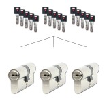 Set 3 ks cylindrických vložek Richter EURO XCOLOR SET3.CRV