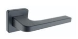 Dveřní kování ROSTEX PORTO/H s čepy (PLATINA MAT) - Rostex Platina mat