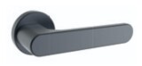Dveřní kování ROSTEX RIMINI/N s čepy (PLATINA MAT) - Rostex Platina mat