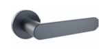Dveřní kování ROSTEX SALERNO/N s čepy (PLATINA MAT) - Rostex Platina mat
