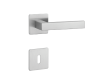 Dveřní  kování MP SH - KVADRAT - HR 1760 3SM (BN - Broušená nerez)
