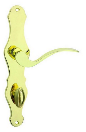 VÝPRODEJ Dveřní kování COBRA MÜNSTER (OLV) - WC, rozteč 90 mm