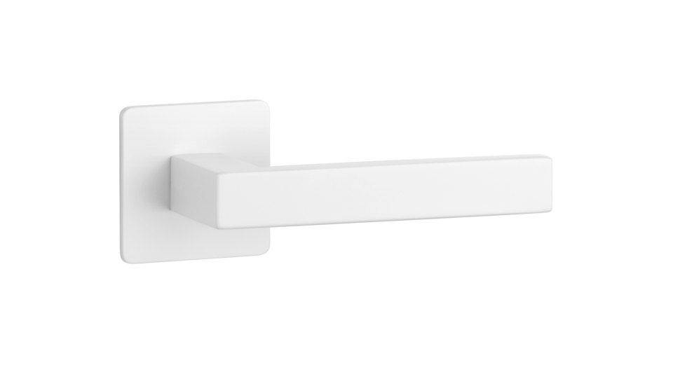 Dveřní kování MP SH - KVADRAT - HR 1760 3SM (WS - Bílá matná)