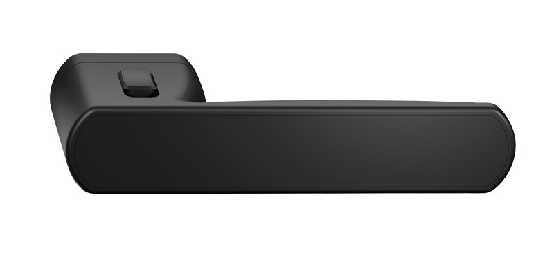 Dveřní kování TWIN ALLEGRA 1618 FAST LOCK (CM - ČERNÁ VÝPLŇ)