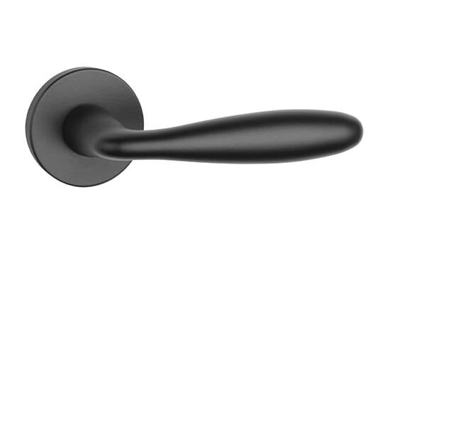 Dveřní kování MP AT - VERBENA - R 7S (BS - Černá matná)