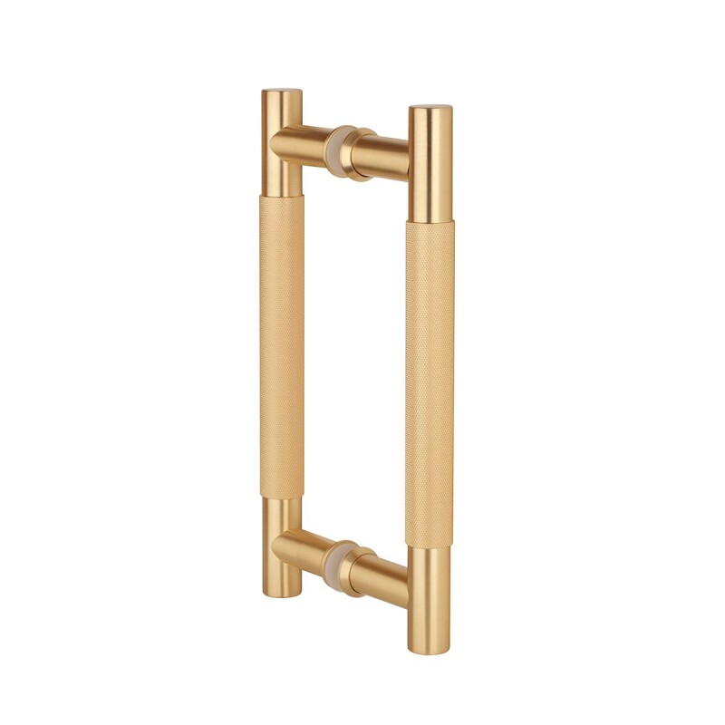 Dveřní madlo MP SH 1770 - pár (OLS - Mosaz broušená) - Délka: 250 mm200 mmØ 20 mm