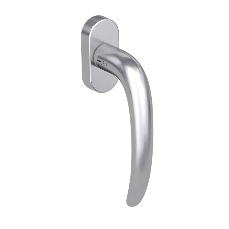 Klika na eurookna MP GK - DK - ULMER - R (BN - Broušená nerez)