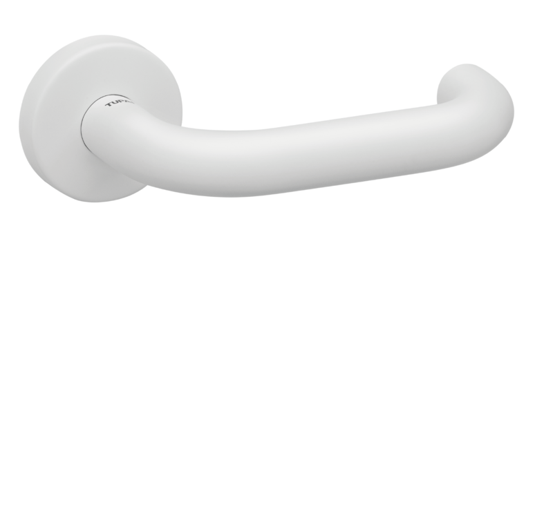 Dveřní kování MP TI COSLAN - R 2000 (WS - Bílá matná)