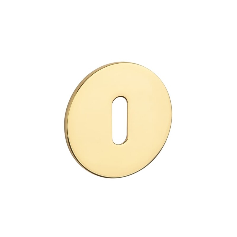 Dveřní rozeta MP SH - R 3SM  (OLV PVD - Mosaz leštěná lakovaná PVD)