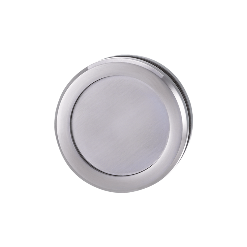 Mušle na posuvné dveře MP GK CIRCLE (BN - Broušená nerez)