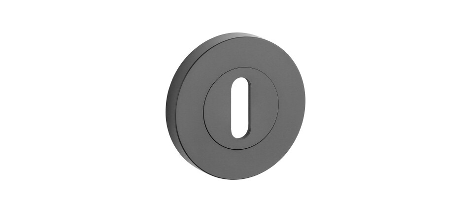 Dveřní rozeta MP SH - R PRO 8 MM (BS - Černá matná)