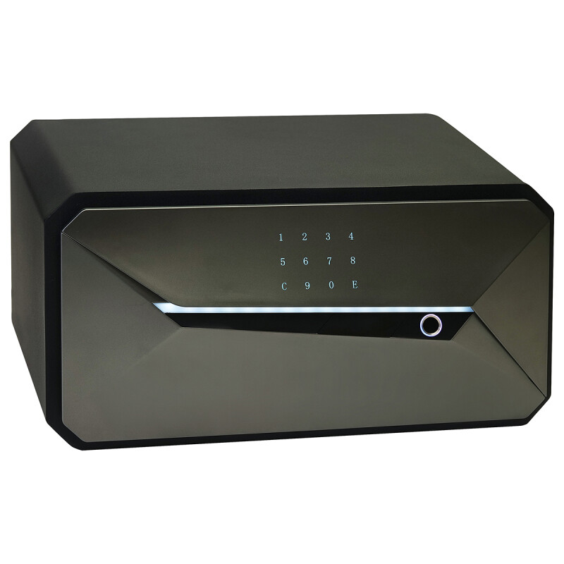 Ocelový sejf s elektronickým zámkem na číselný kód a otisk prstu RICHTER RS.23.DE.FIN