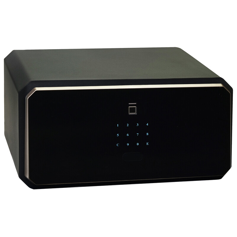 Ocelový sejf s elektronickým zámkem na číselný kód a otisk prstu  RICHTER RS.23.LUX.FIN