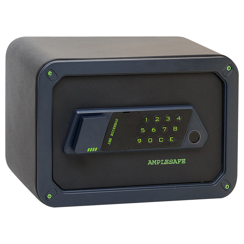 Ocelový sejf s elektronickým zámkem na otisk prstu RICHTER RS.20.GA.FIN