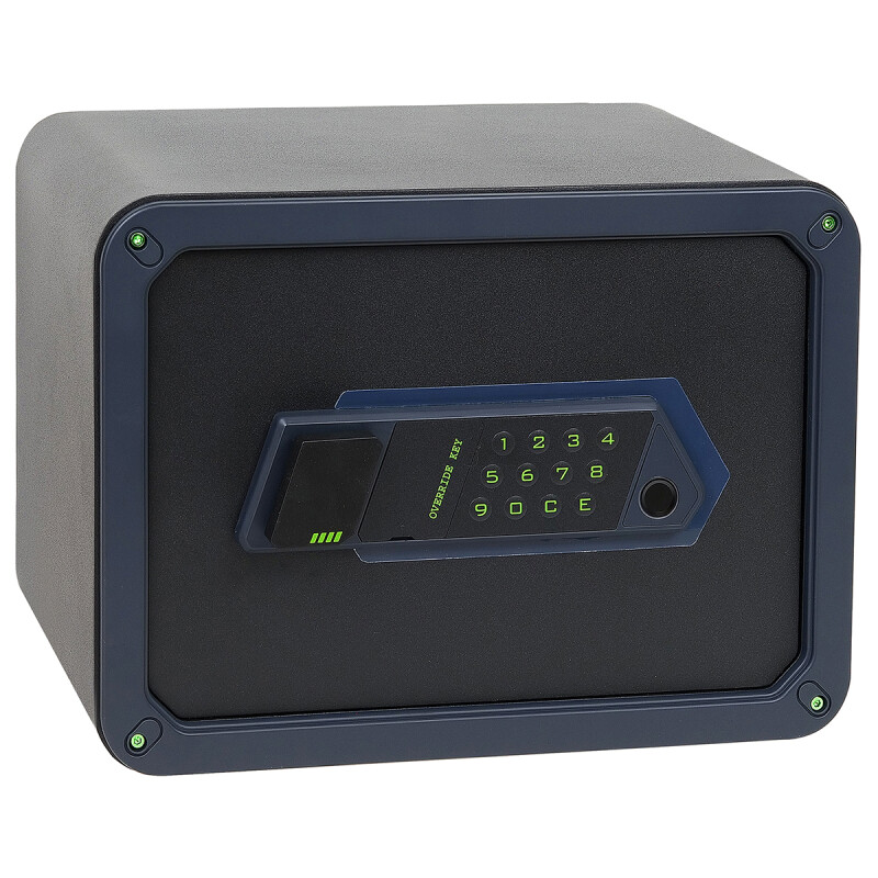 Ocelový sejf s elektronickým zámkem na otisk prstu RICHTER RS.25.GA.FIN