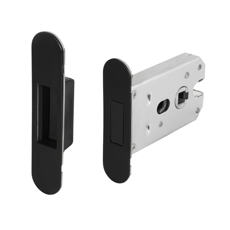 Magnetický zámek MP MPK s protiplechem (BS - Černá matná)