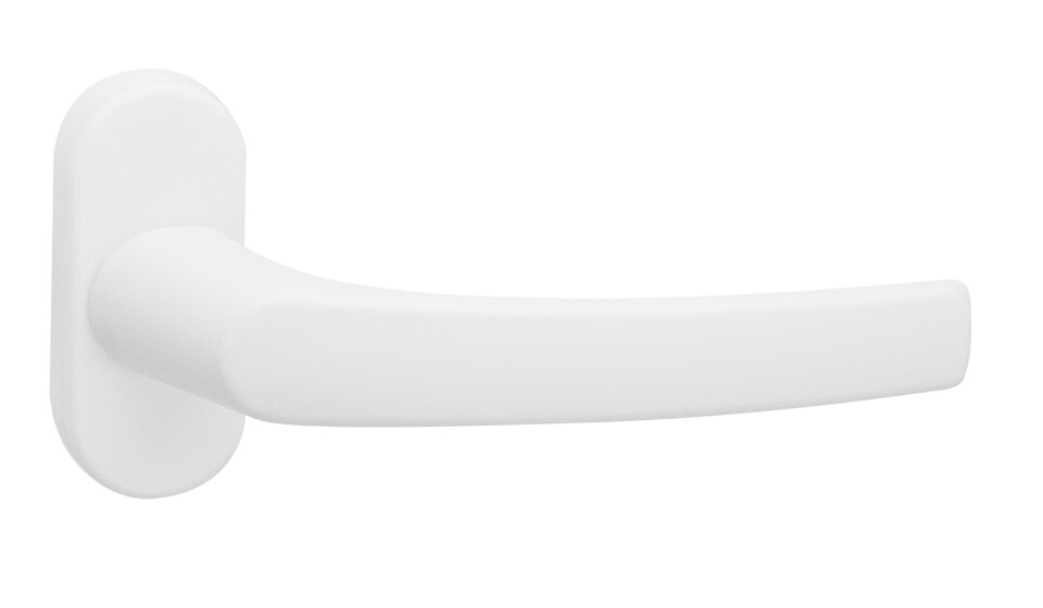 Balkonová klika COBRA ST7 (bílá)