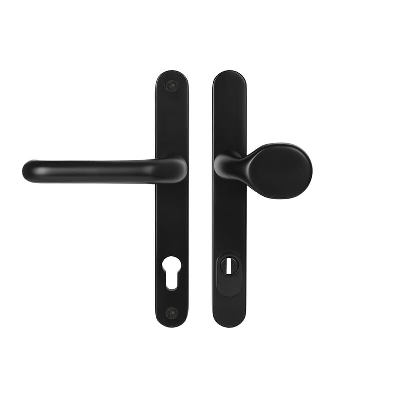 Bezpečnostní kování MPK - SECURO A04 PLUS - USO M1 COSLAN (F5 - Černá matná) - s překrytkou