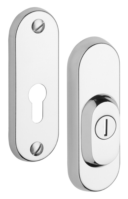 Bezpečnostní kování  ROSTEX R3/O - přídavné (CHROM LESKLÝ)