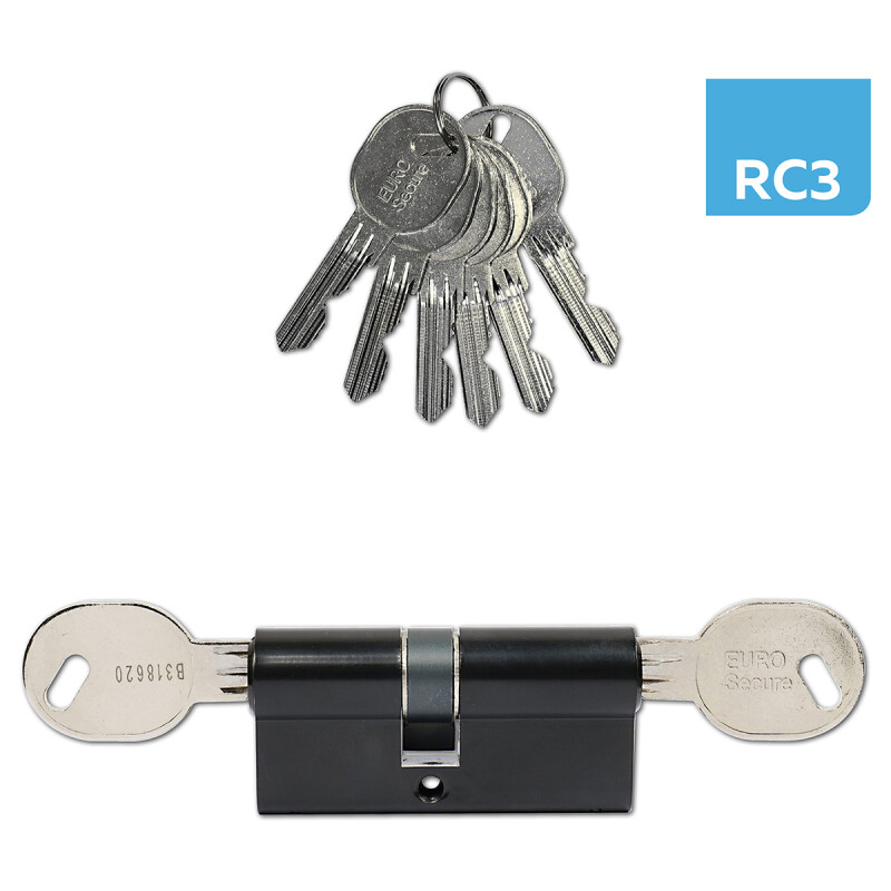 Cylindrická bezpečnostní vložka s prostupovou spojkou RICHTER EURO SECURE R3