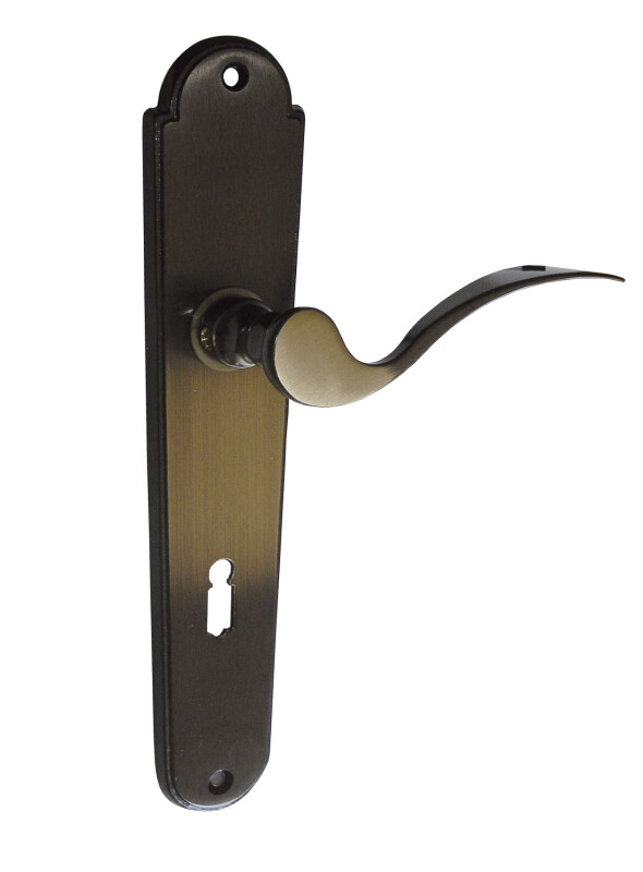 Dveřní kování Lienbacher Combi - L (mosaz bronz)