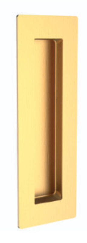 Mušle pro posuvné dveře ROSTEX hranatá 50x120 mm (NEREZ MAT TITAN)