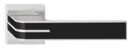 Dveřní kování TWIN TURN HX8505 HR (CH) - s černou výplní