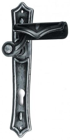 Dveřní kování Lienbacher Agave 350 (stříbrnočerná)