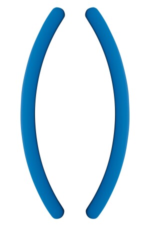 Dveřní MADLO NA POSUVNÉ DVEŘE MP ONE - pár (Modrá matná tmavá) - 375 mm