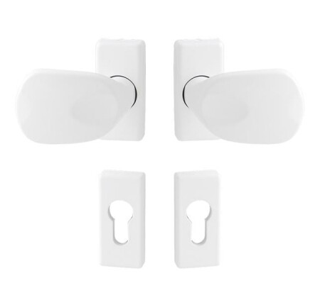 Dveřní madlo MP WA - FELIX - UR (Bílá (RAL 9016)